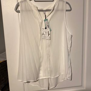 XL white blouse